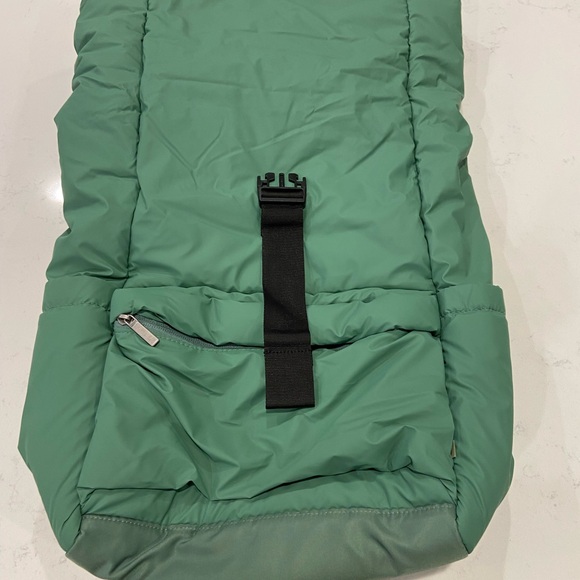 Green Puffer Backpack - Picture 2 of 7